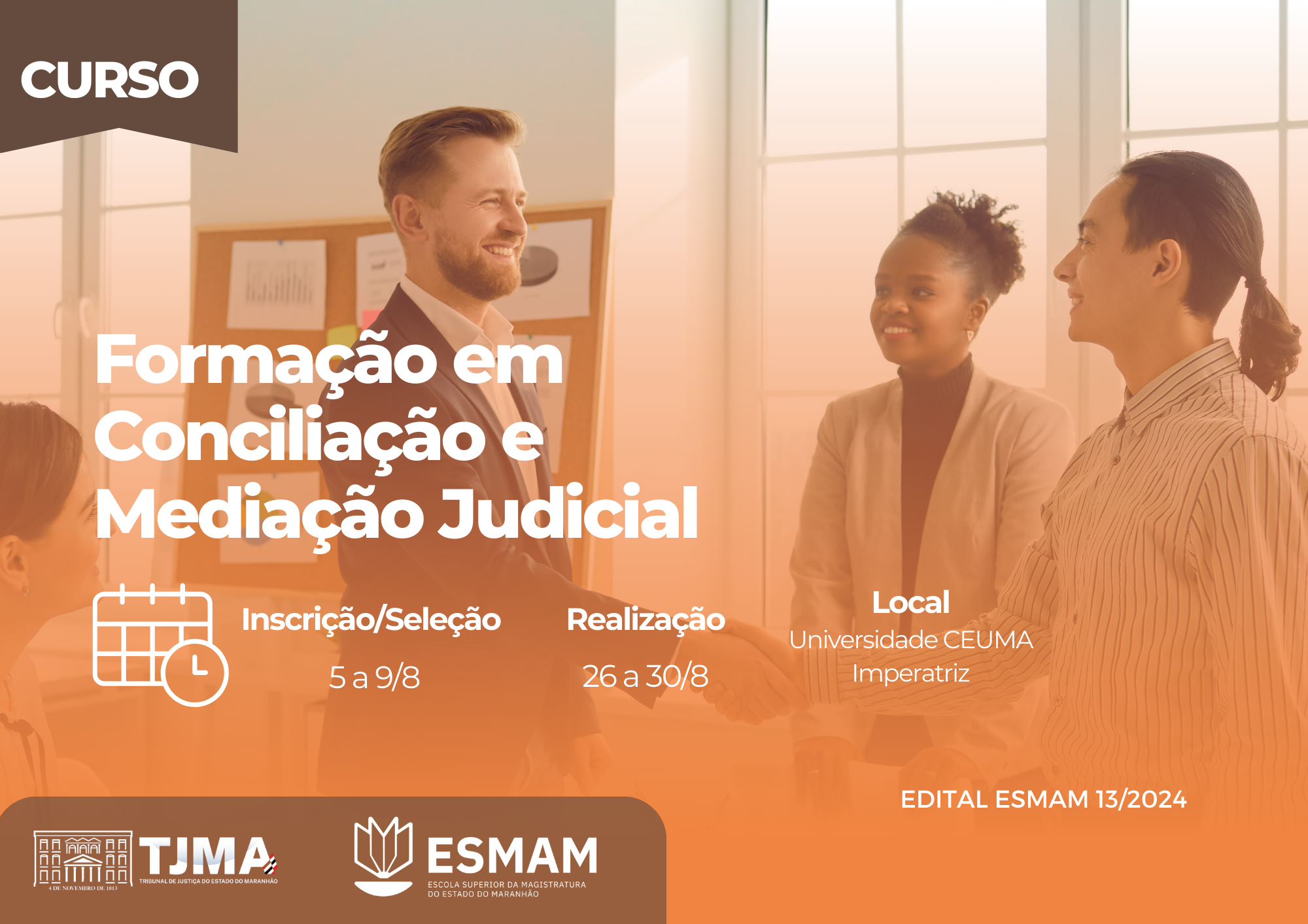 SELEÇÃO FORMAÇÃO DE CONCILIADORES - IMPERATRIZ