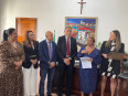 TJMA realiza entrega de título a São Pedro da Água Branca