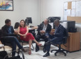 Desembargador Tyrone em Imperatriz - reunião com juíza