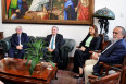 Ministro Herman Benjamin recebe medalha histórica em visita ao TJMA - diálogo com presidente