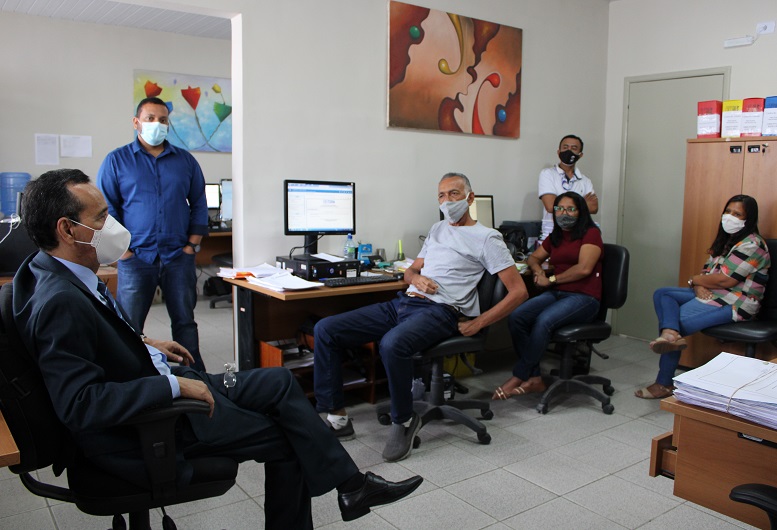 Ouvidoria Barreirinhas reunião servidores