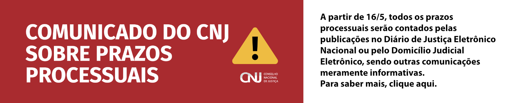 aviso cnj