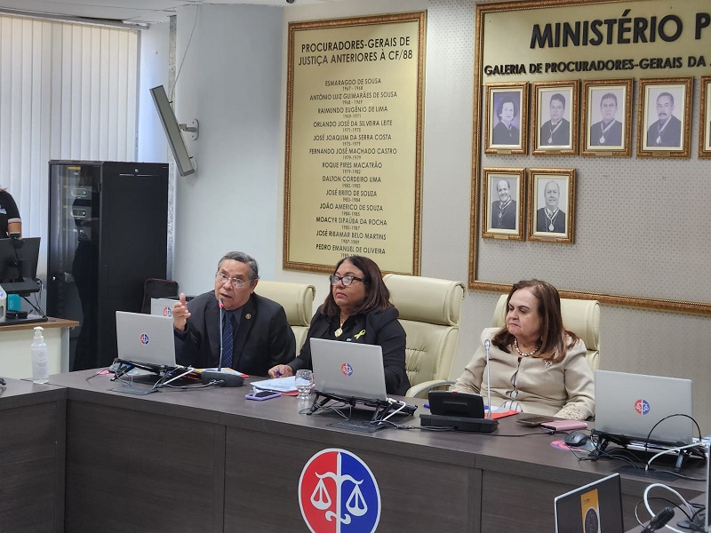 Procurador-Geral de Justiça participa de audiência no Tribunal de Contas