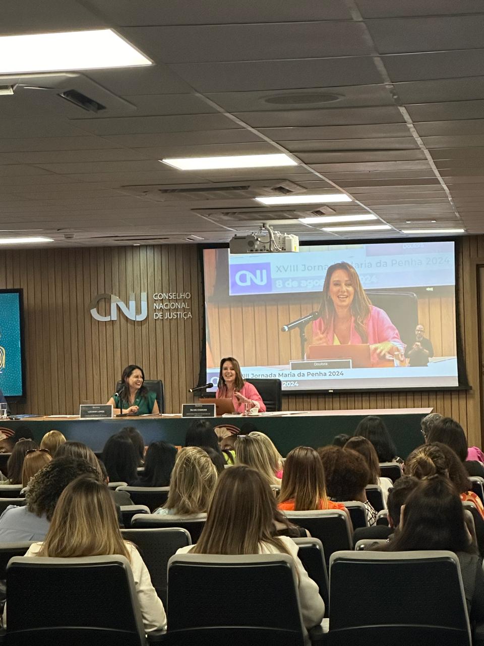 OUVIDORA DA MULHER PARTICIPA DA XVIII JORNADA LEI MARIA DA PENHA - 07 e 08/08/2024