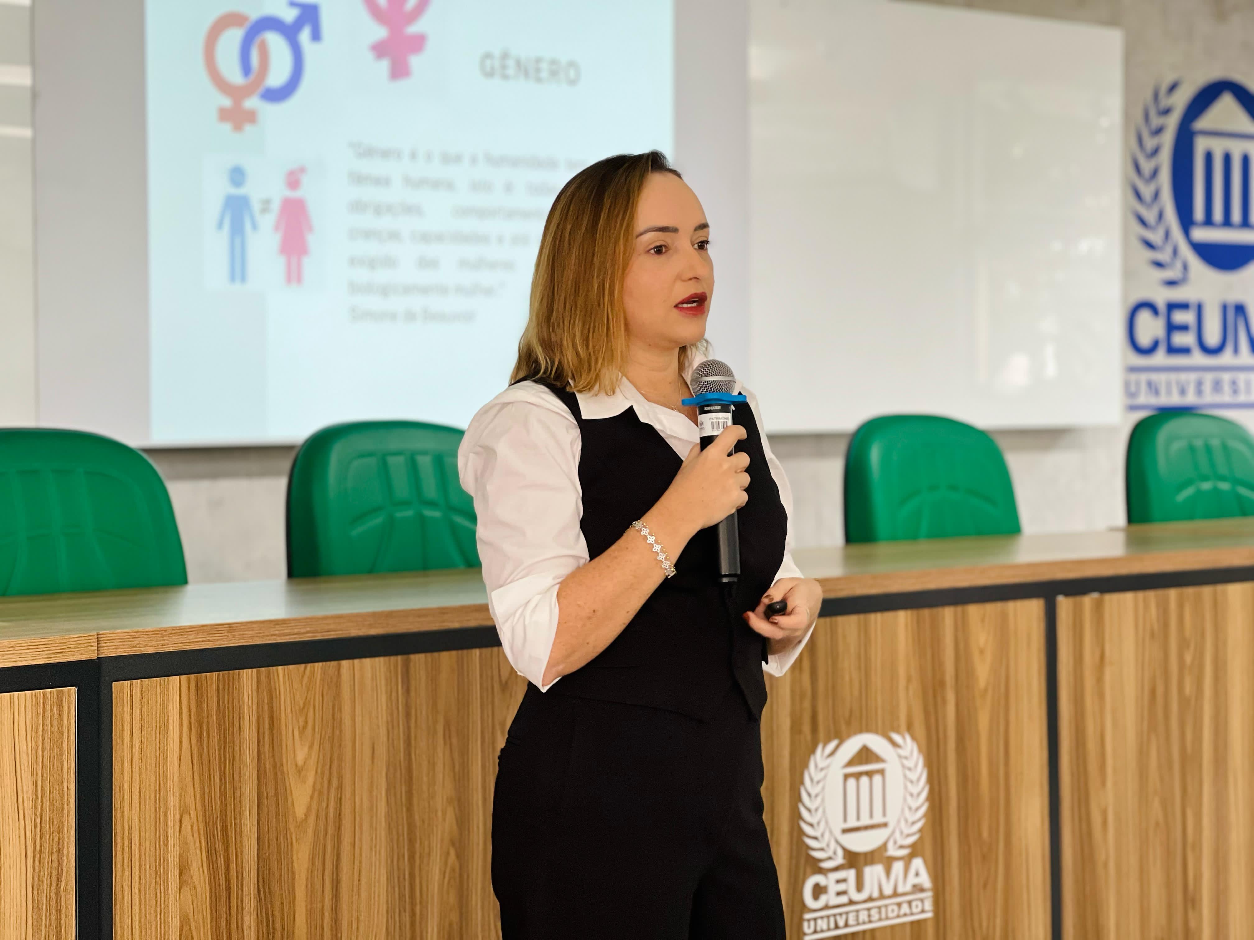 PALESTRA " VIOLÊNCIA CONTRA AS MULHERES: PORQUE TANTOS CASOS DE FEMINICÍDIO NO MARANHÃO? " - 31/03/2025