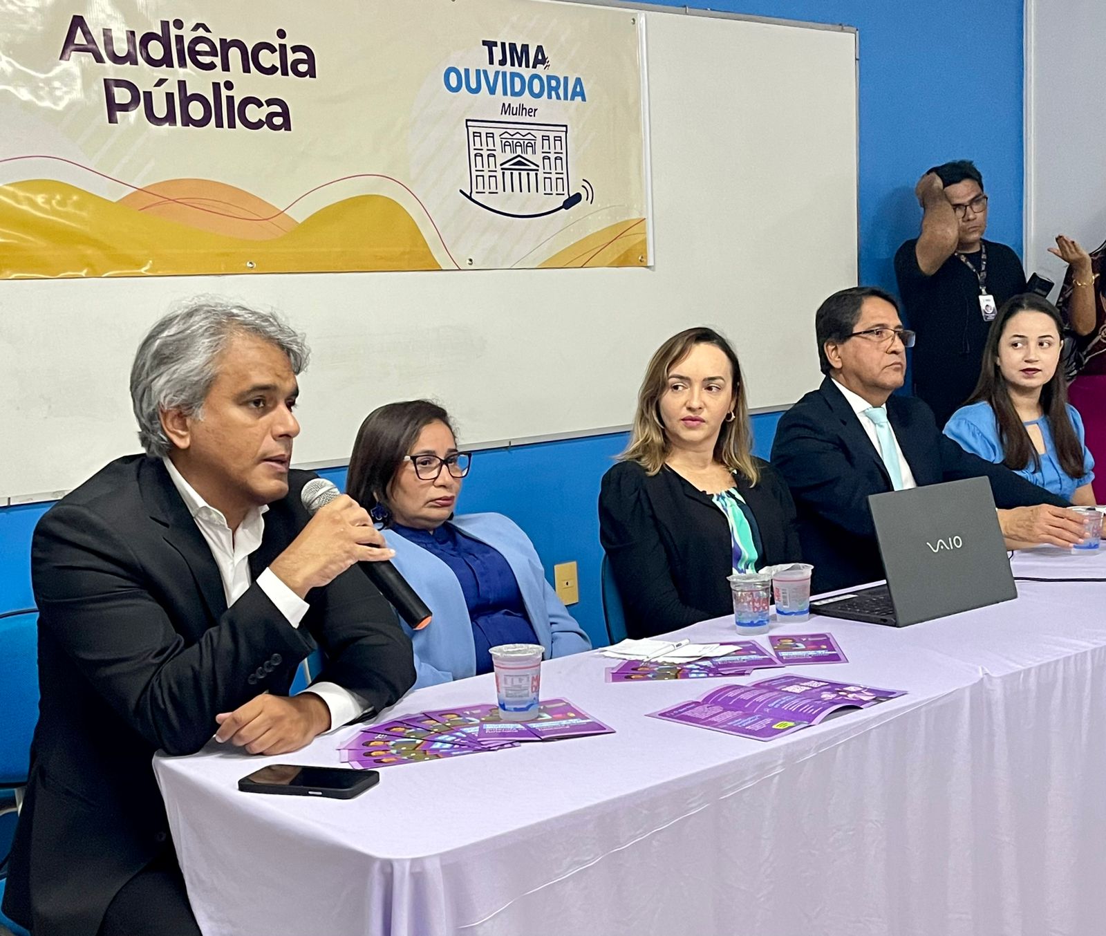 OUVIDORIA DA MULHER DO TJMA PROMOVE AUDIÊNCIA PÚBLICA EM PAÇO DO LUMIAR 21/08/2023