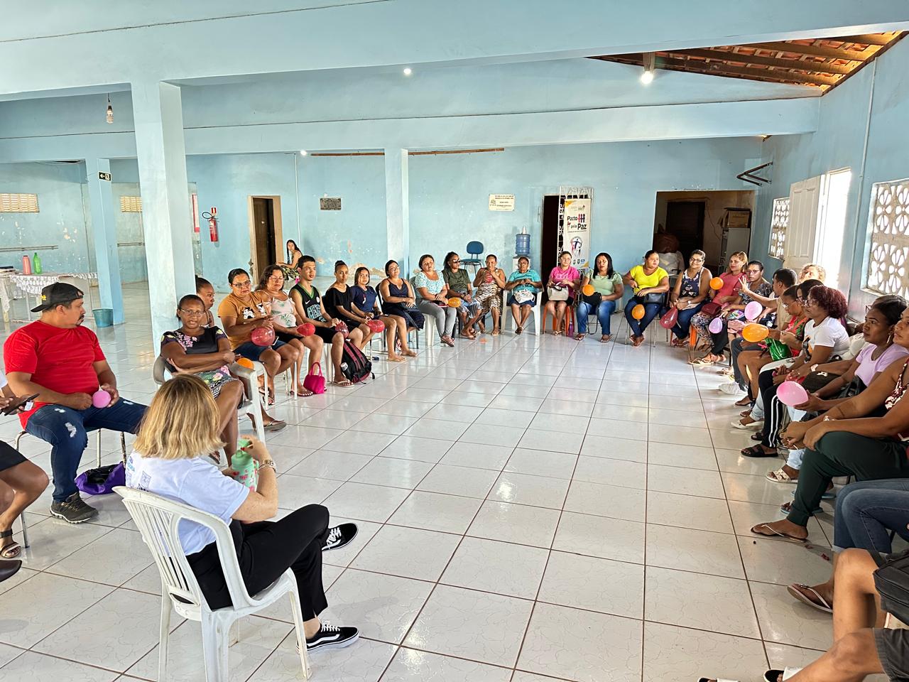 RODA DE CONVERSA  COM MULHERES NA VILA ESPERANÇA - 12/11/2024