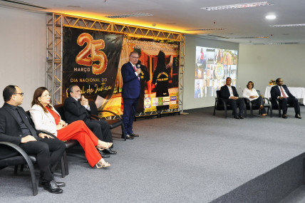 Presidente do TJMA abre evento em alusão ao Dia Nacional do Oficial de Justiça