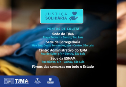Campanha Justiça Solidária busca reunir doações para as vítimas das enchentes
