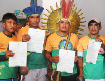 Comunidades indígenas de Arame participam de mutirões da "Semana Registre-se!"