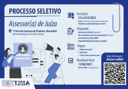 As inscrições podem ser feitas a parrtir desta sexta-feira, 23 de maio, até domingo, 25
