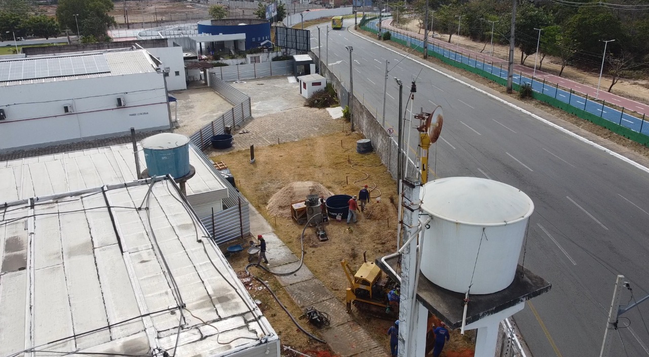 obras de ampliação da ESMAM