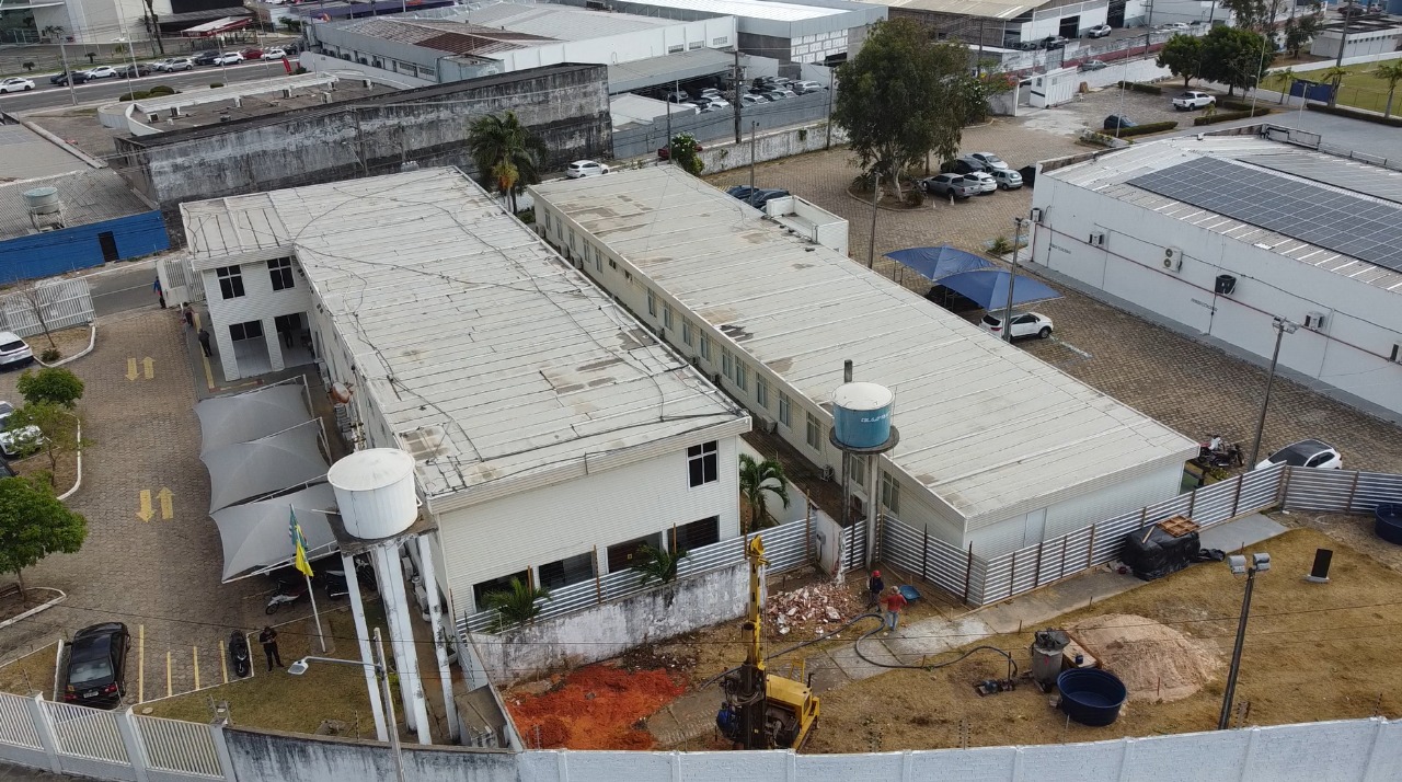 obras de ampliação da ESMAM