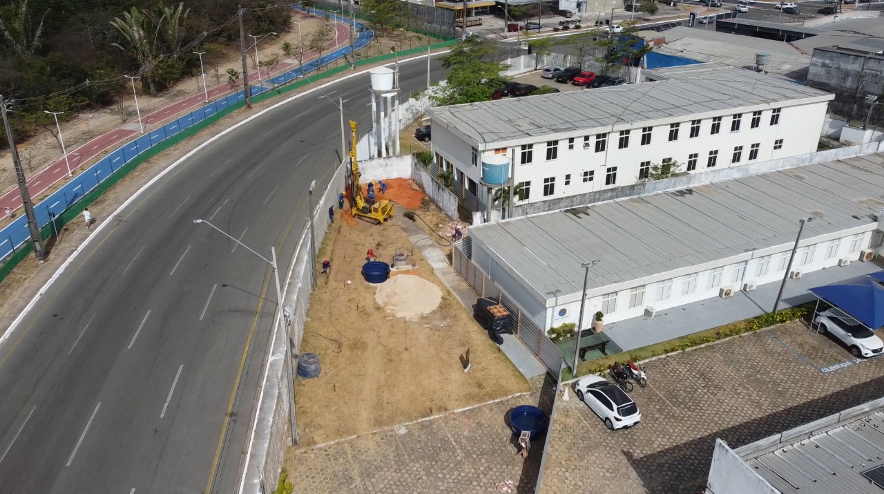 obras de ampliação da ESMAM