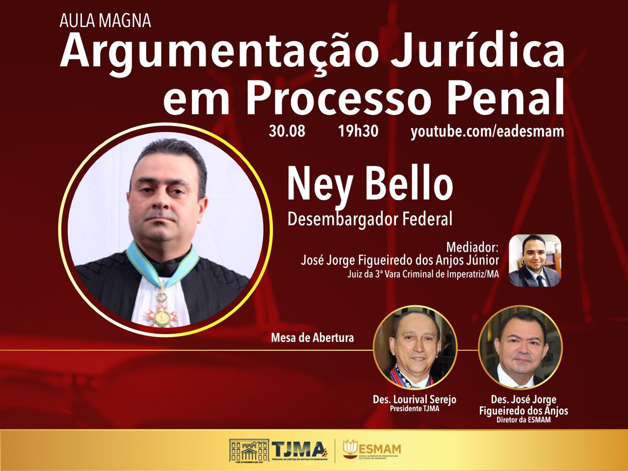 Aula magna de Argumentação Jurídica em Processo Penal Aula magna de Argumentação Jurídica em Processo Penal