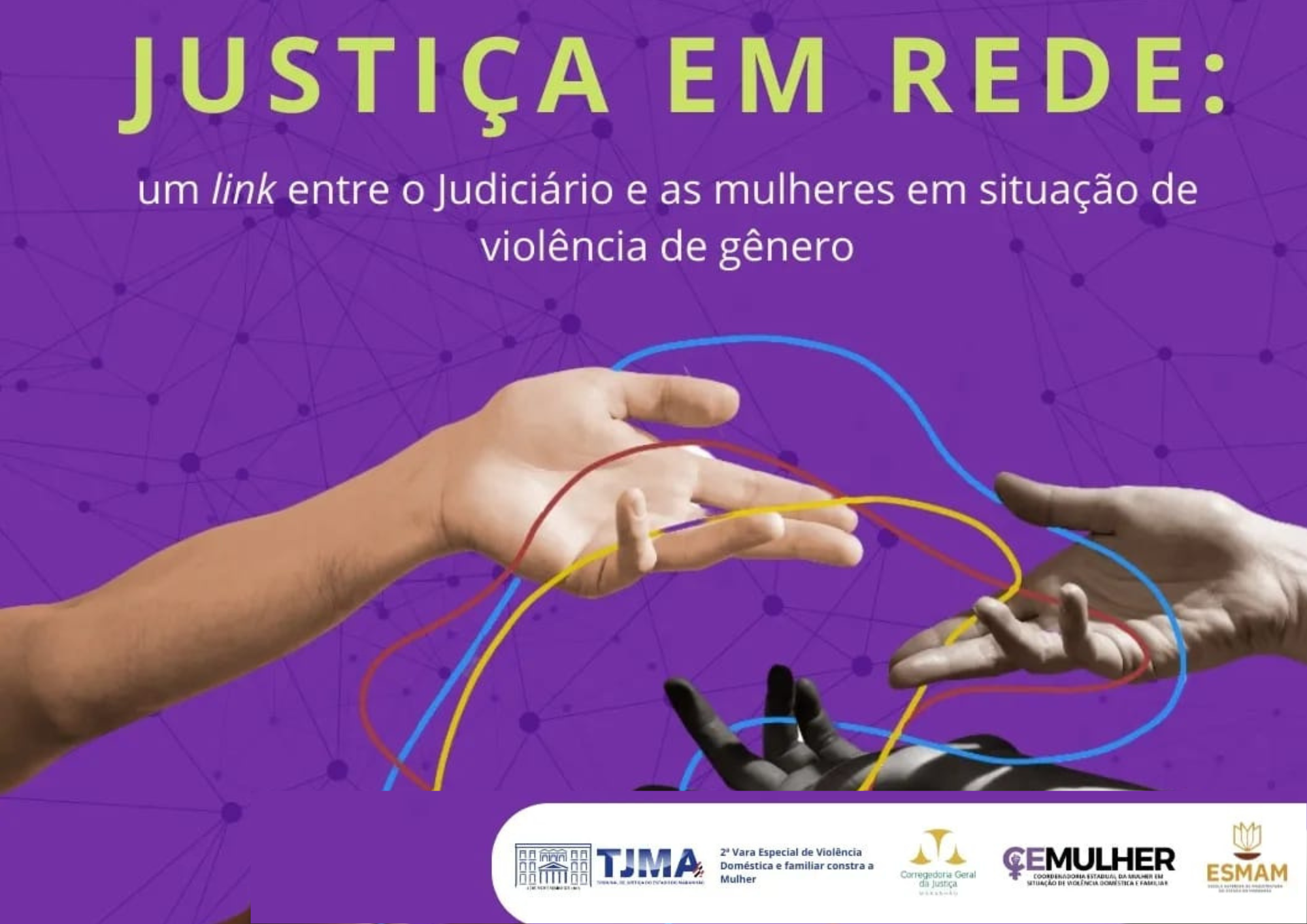 CARD COLORIDA JUSTIÇA EM REDE