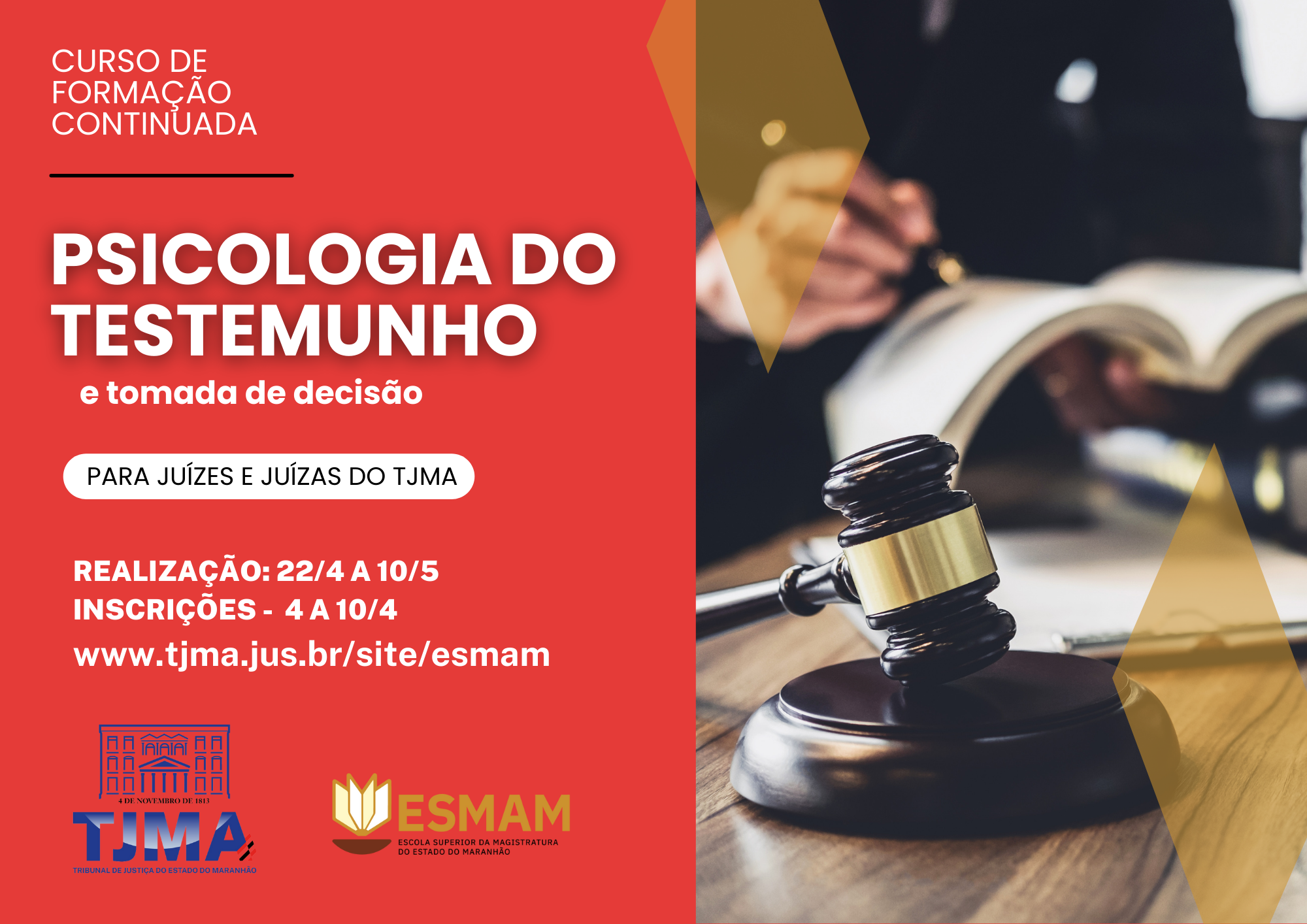 CURSO PSICOLOGIA DO TESTEMUNHO