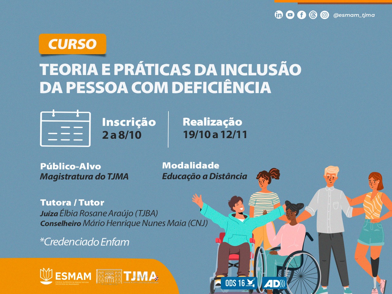 CURSO INCLUSÃO DA PESSOA COM DEFICIÊNCIA