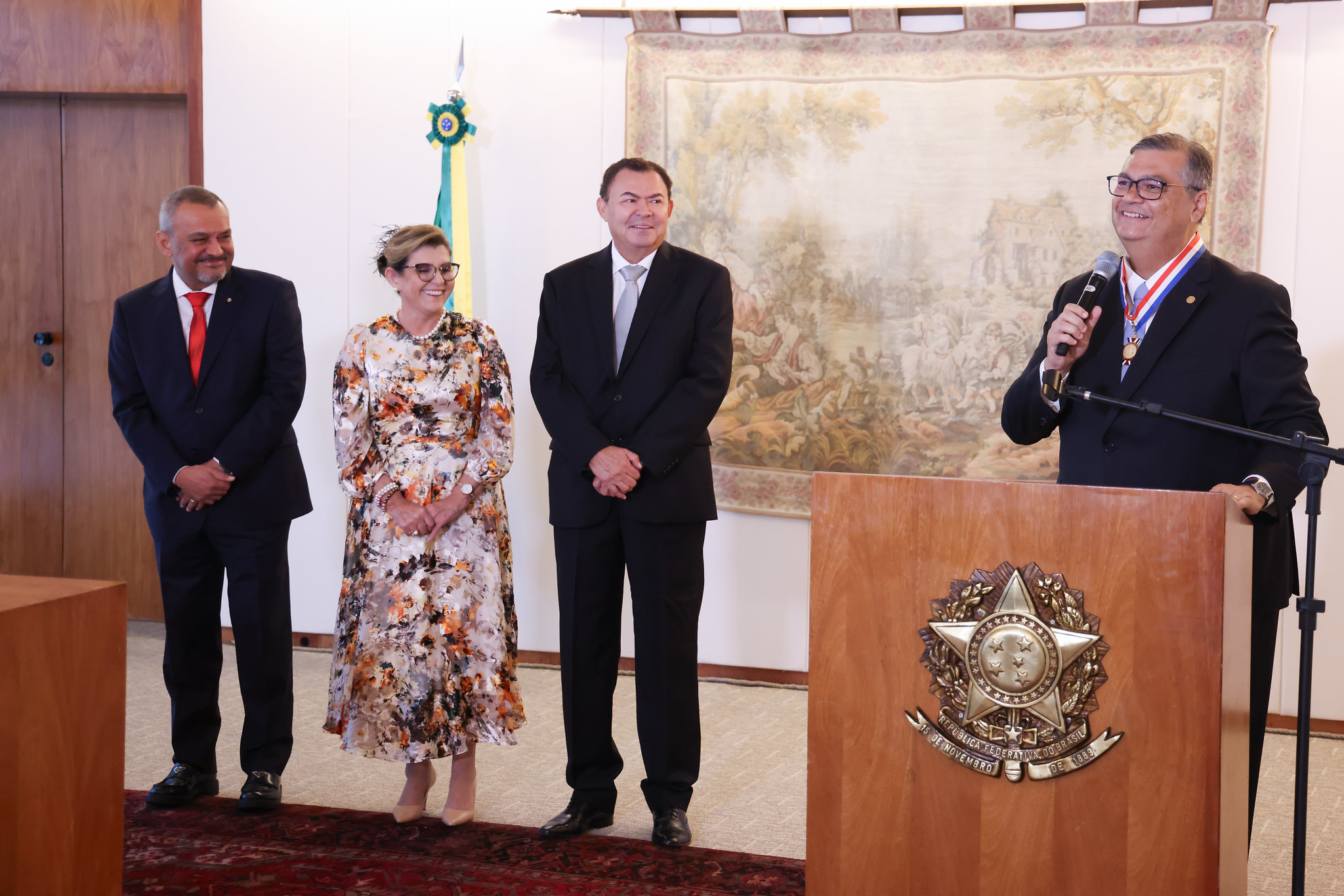 José Jorge em Outorga de Medalha a Flávio Dino