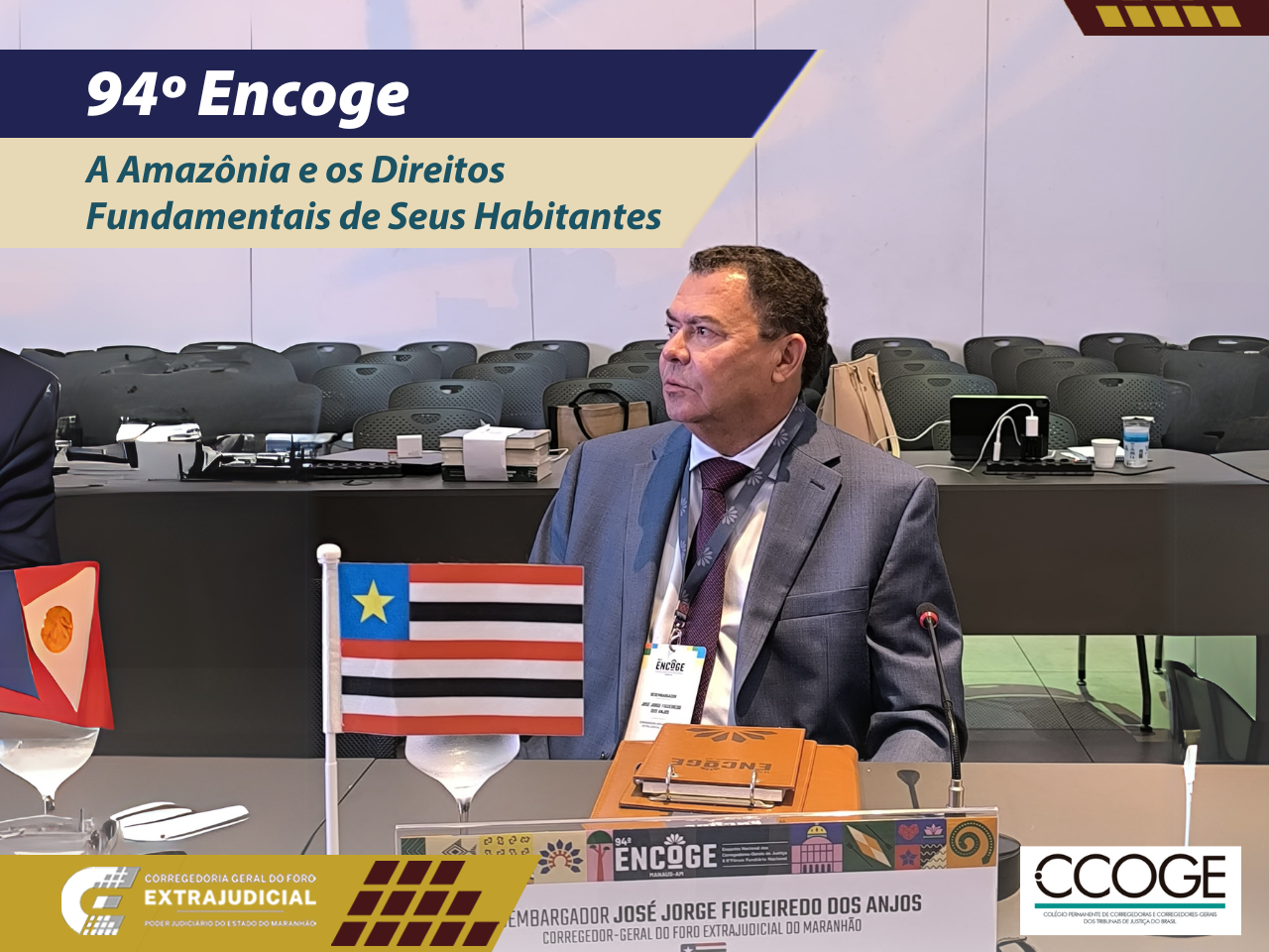 DESEMBARGADOR JOSÉ JORGE - ELEITO 2 VICE CCOGE