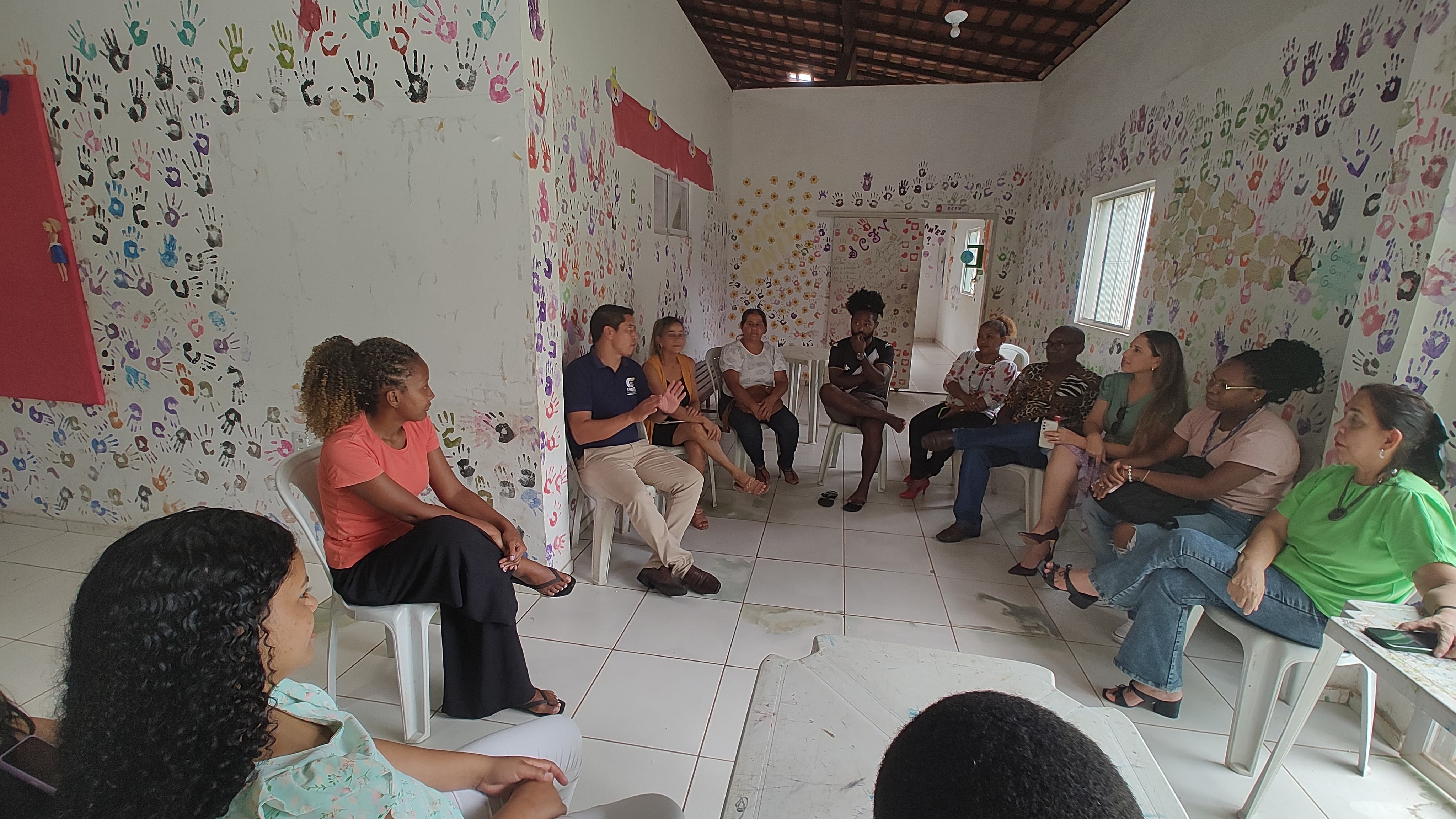 Visita COmunidade Quilombola Santa Rosa dos PRetos