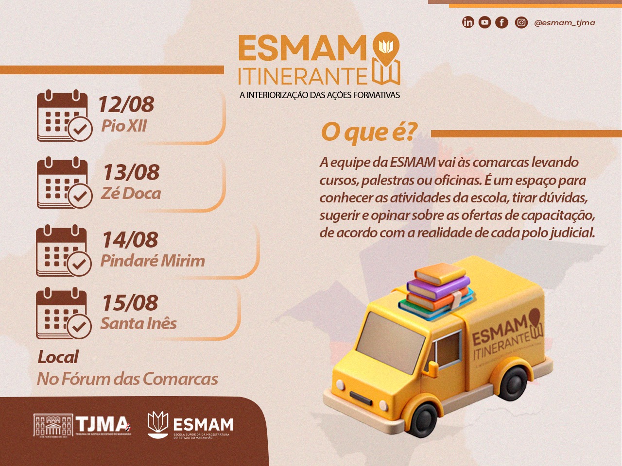 ESMAM ITINERANTE - SANTA INÊS