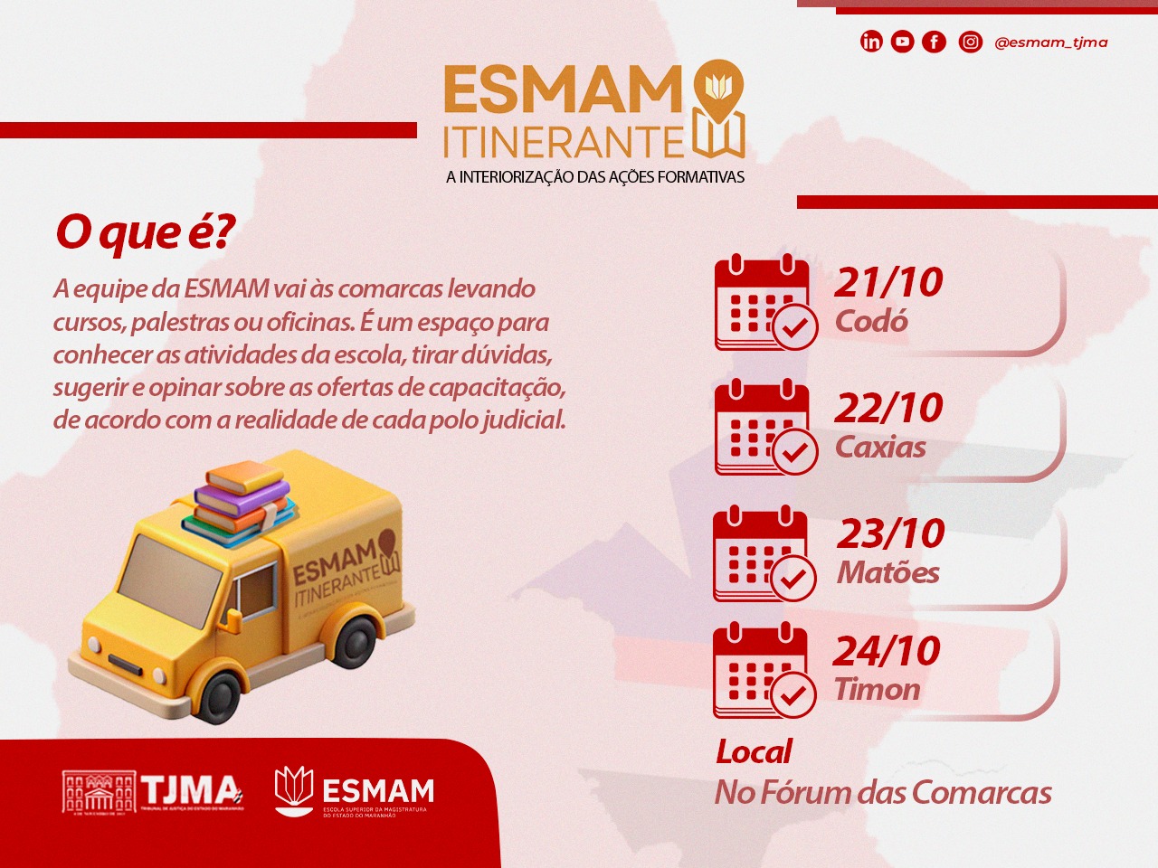 ESMAM ITINERANTE CAXIAS