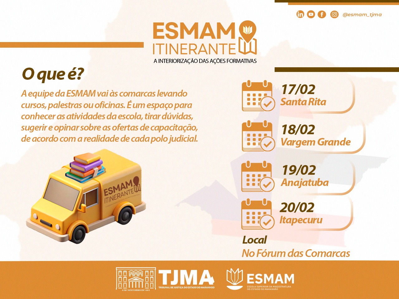 ESMAM ITINERANTE ITAPECURU