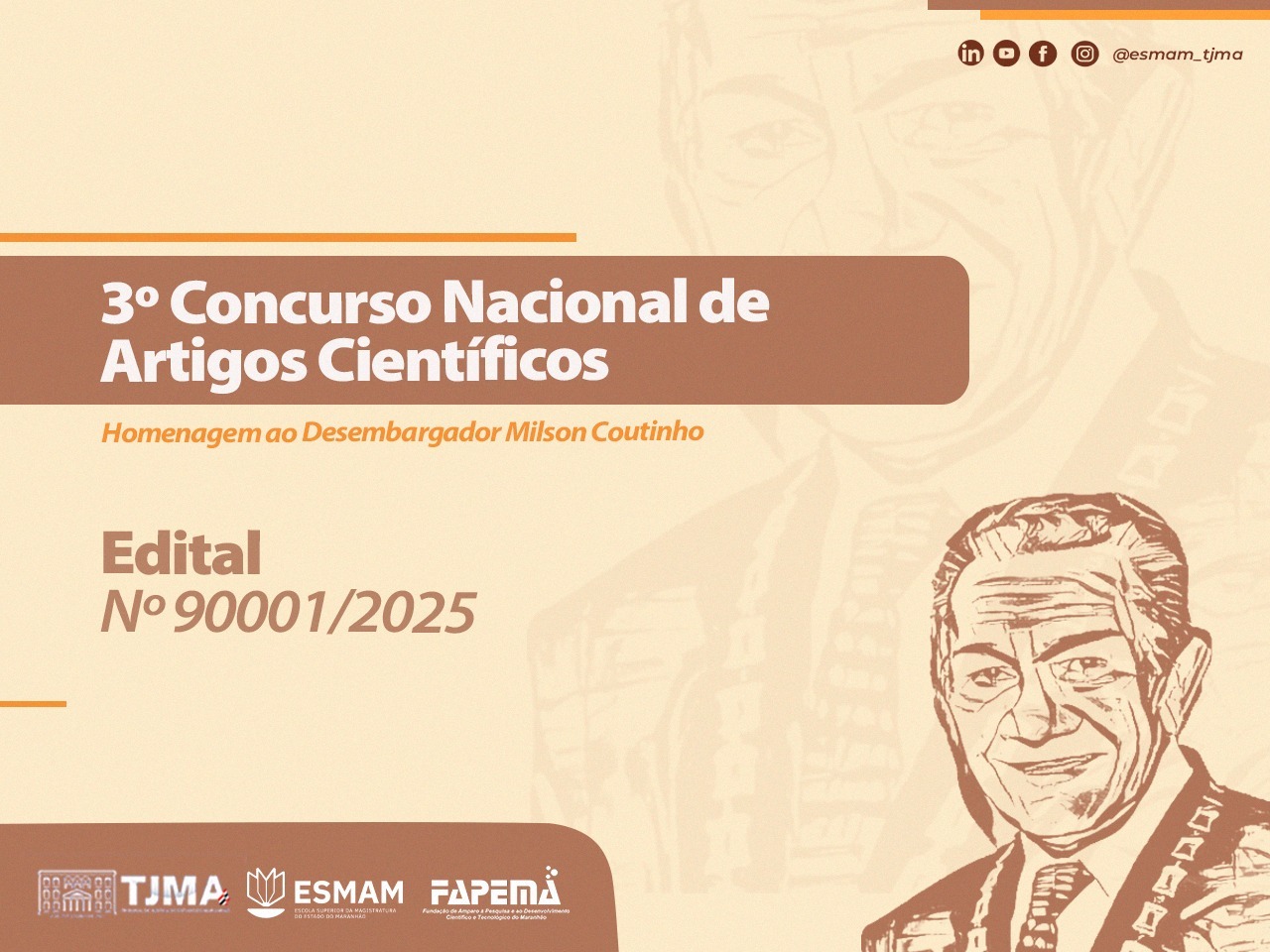 CONCURSO NACIONAL DE ARTIGOS DA ESMAM - 2025