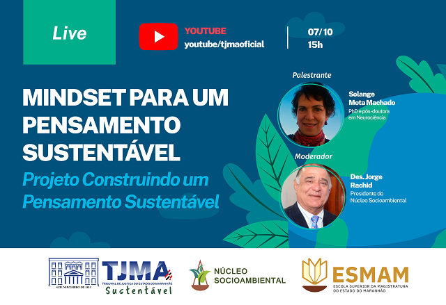 Acompanhe a live "Mindset para um pensamento sustentável" Acompanhe a live "Mindset para um pensamento sustentável"