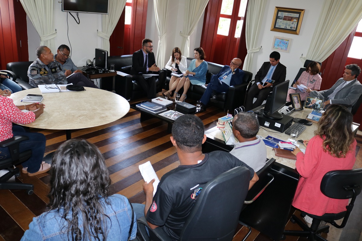 INTEGRAÇÃO | Corregedor reúne com membros da Comissão Estadual de Prevenção à Violência no Campo e na Cidade (COEV)